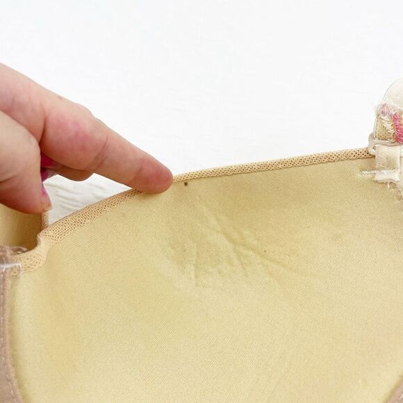 BUY 1 GET 1 FREE Chuns lingerie bra 38b tan nude bridal lightly padded - Picture 12 of 14